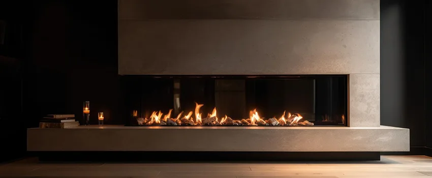 Gas Fireplace Ember Bed Design Services in Geneva, Illinois
