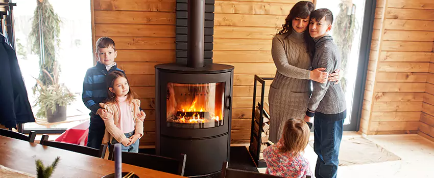 Morso Cast Iron Fireplace Insert Installation in Geneva, Illinois