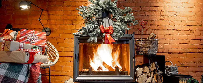 Travis Industries Linear Gas Fireplace Installation in Geneva, Illinois
