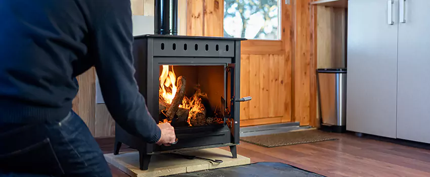 Open Hearth Wood Fireplace Installation in Geneva, IL