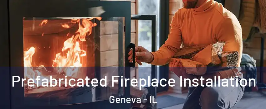  Prefabricated Fireplace Installation Geneva - IL